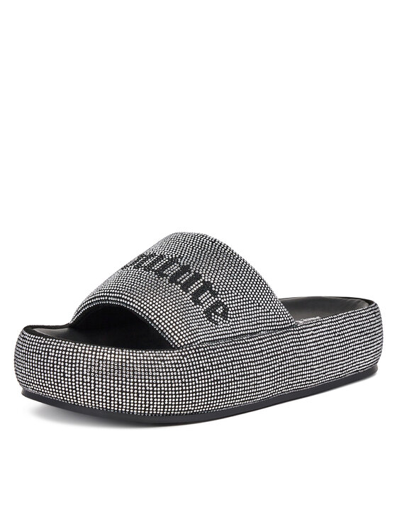 Juicy Couture Şlapi Juicy Couture WSS21515-04 Negru