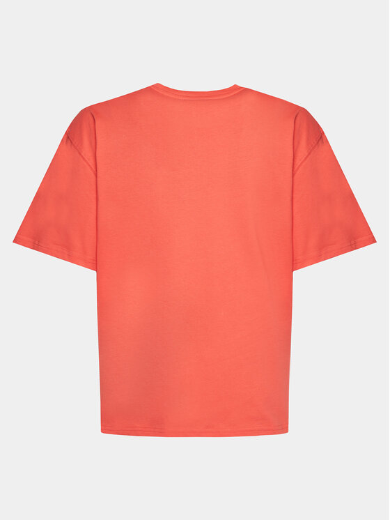 Alpha Industries Alpha Industries Póló College 146501 Piros Relaxed Fit
