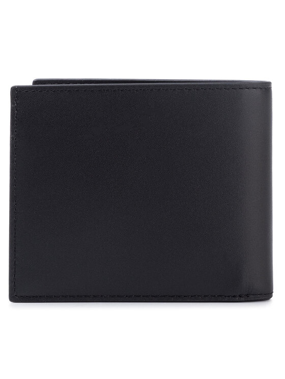Lacoste Комплект портфейл и калъф за карти Lacoste M Billfold Coin Box NH2505FG Черен