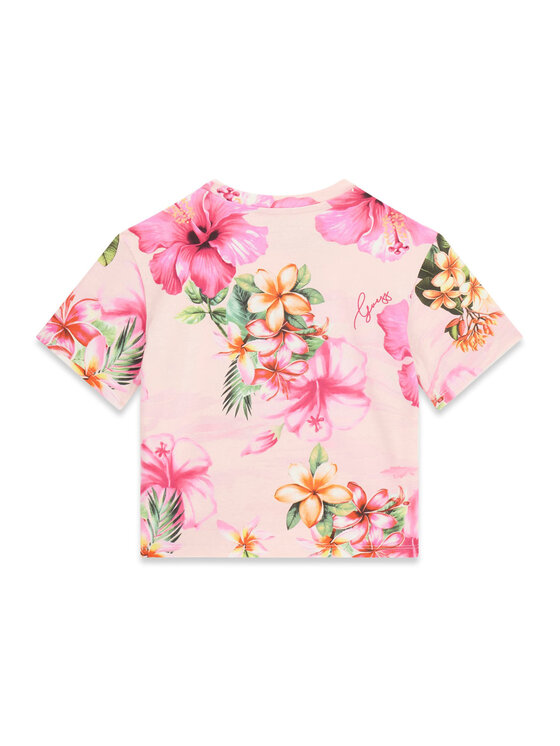 Guess Guess Футболка J6GI03 K6YW4 Рожевий Relaxed Fit