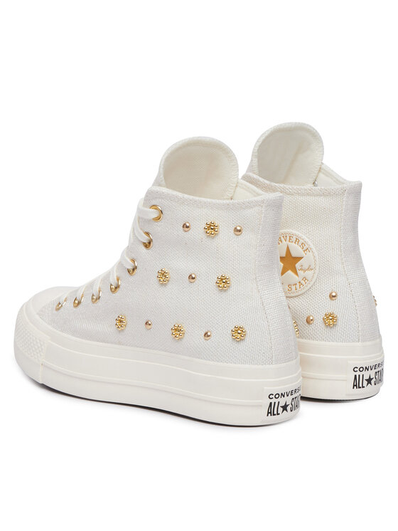 Converse Кеди Converse Chuck Taylor All Star Heathered Glam A16892C Кремовий
