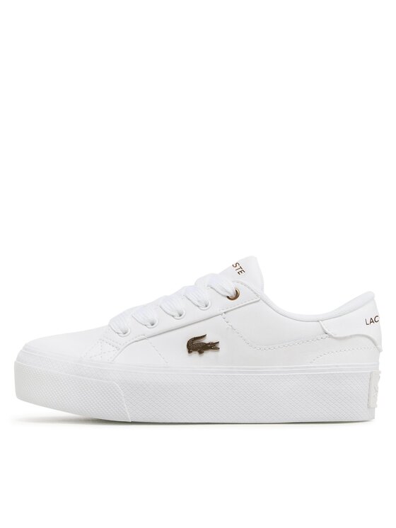 Lacoste Sneakers Lacoste Ziane Platform 123 1 Cfa 745CFA001321G Bianco