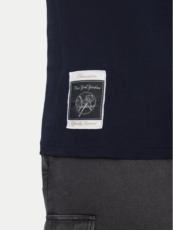 Champion Champion T-shirt 221038 Blu scuro Regular Fit