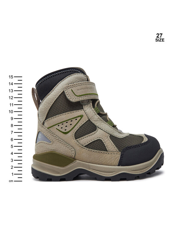 ECCO Śniegowce ECCO Snow Mountain 71031261051 Zielony