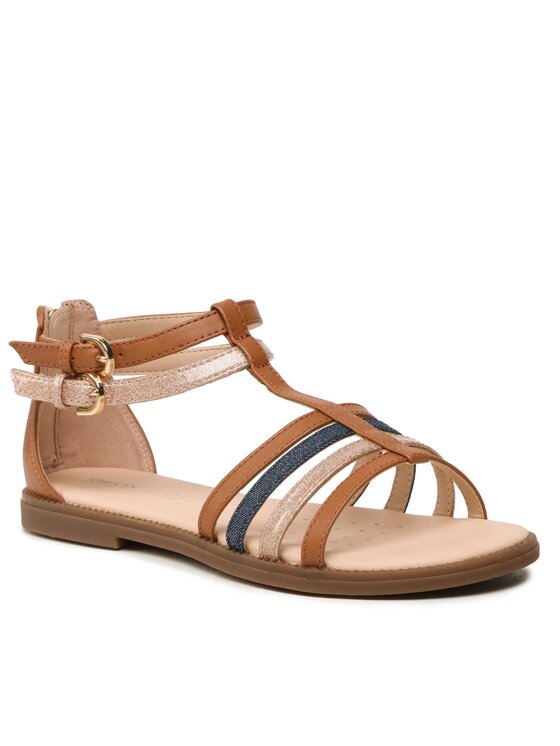 Geox Sandali Geox J S.Karly G. D J7235D 0BCKC C6N4B D Rjava