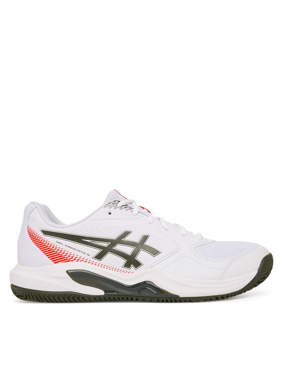 Asics Обувки за тенис Asics Gel-Dedicate 9 Clay 1041A547 Бял