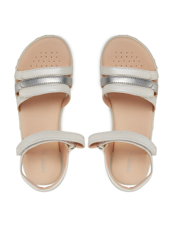 Geox Sandale Geox J Sandal Haiti Girl J458ZD 000NF C0459 D Alb