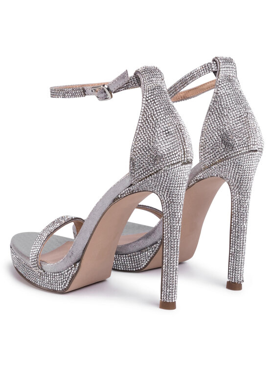 Steve Madden Sandales Steve Madden Milano-R SM11000897-02003-998 Sudraba