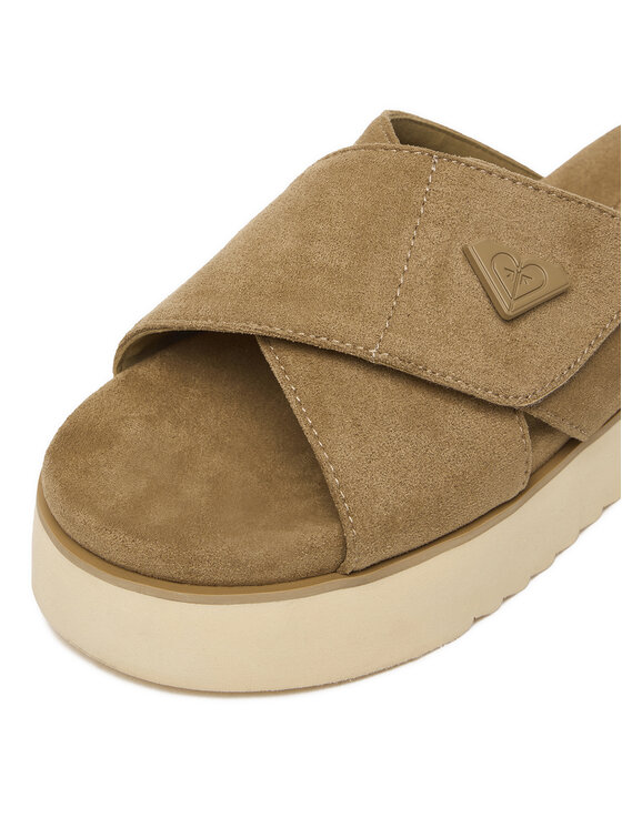 Roxy Шльопанці Roxy CWBEOB-HY22031-2 Бежевий