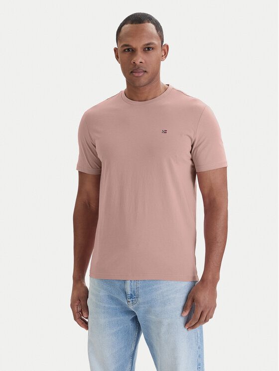Napapijri Napapijri Camiseta Salis NP0A4H8D Rosa Regular Fit