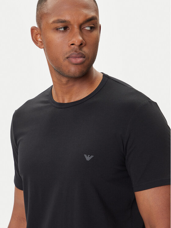Emporio Armani Underwear Emporio Armani Underwear Marškinėlių komplektas EM000391 AF14132 MC005 Juoda Regular Fit