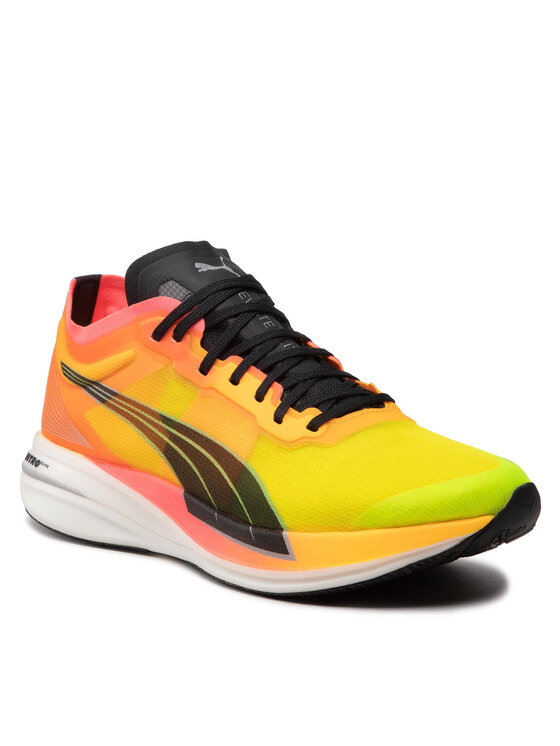Puma Pantofi pentru alergare Puma Deviate Nitro Elite Fireglow 377602 01 Galben
