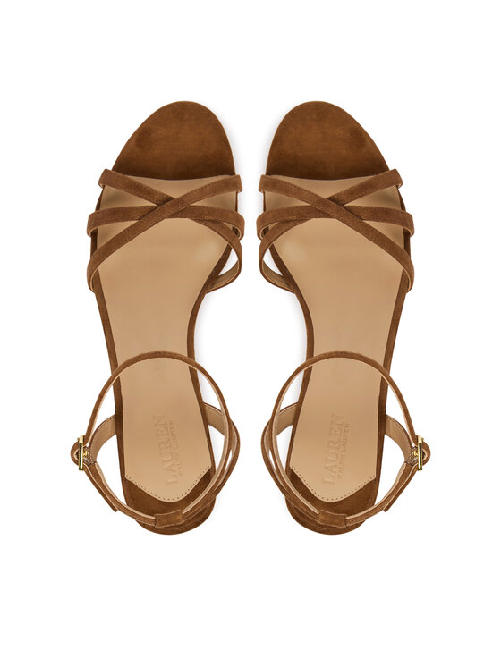 LAUREN RALPH LAUREN Sandali LAUREN RALPH LAUREN 802P06395009 Rjava