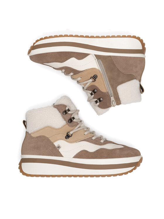 Rieker Revolution Lifestyle Sneakersy Rieker Revolution Lifestyle W0970-64 Béžová
