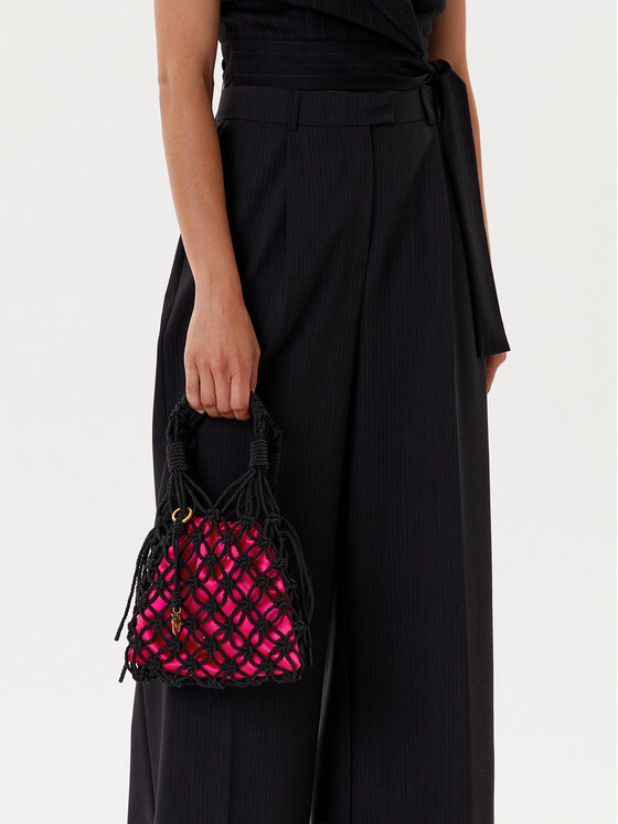 PINKO Torbica PINKO Handbag Mini Pe 25 Pltt 105165 A2L9 Crna