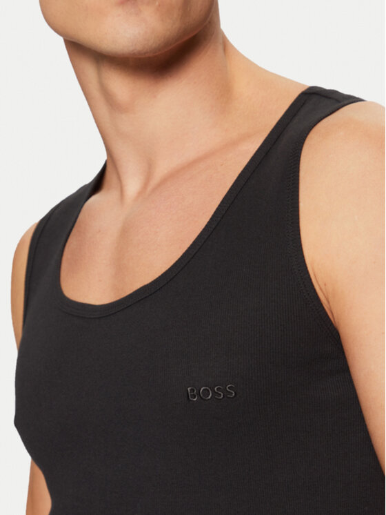 BOSS BOSS Комплект майок без рукавів 50542132 Чорний Regular Fit