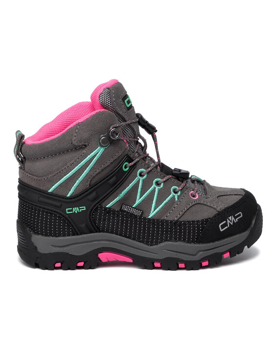 CMP Trekkingi CMP Kids Rigel Mid Trekking Shoes Wp 3Q12944 Szary