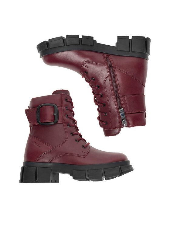 Badura Черевики Badura EO-CI12-9092-08 Бордовий