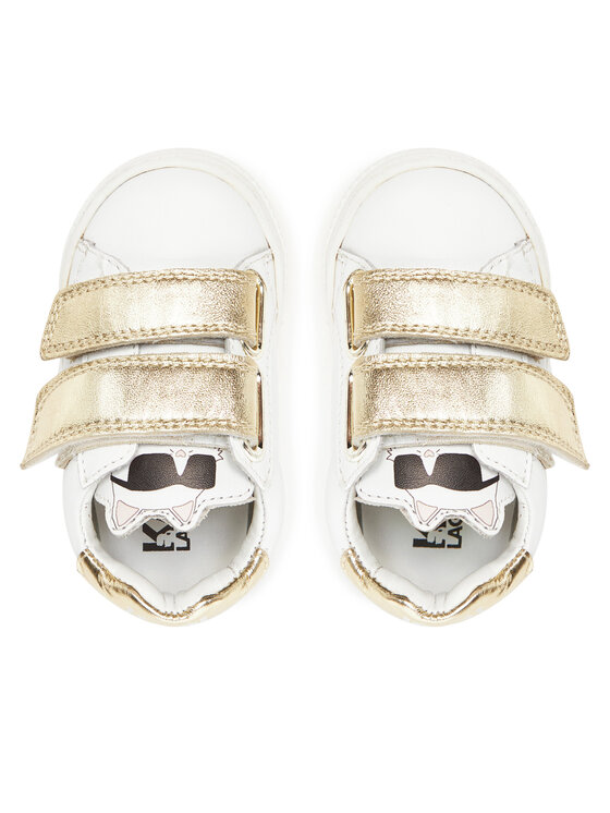 Karl Lagerfeld Kids Снікерcи Karl Lagerfeld Kids Z30383 M Білий