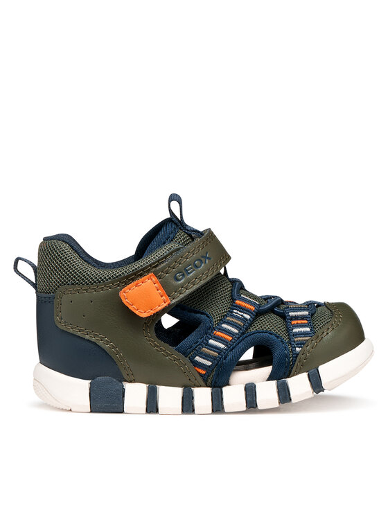 Geox Sandály Geox B Sandal Iupidoo Boy B655PB 0BC14 C3231 Zelená
