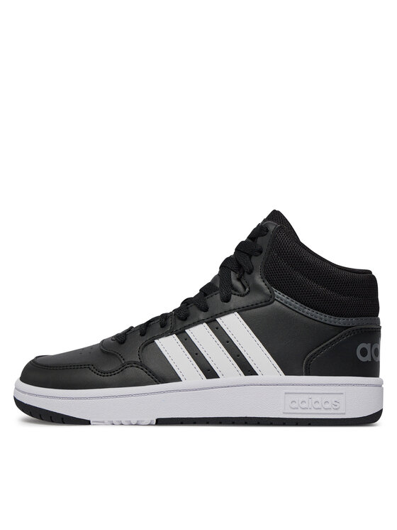 adidas Снікерcи adidas Hoops 3.0 Mid K GW0402 Чорний