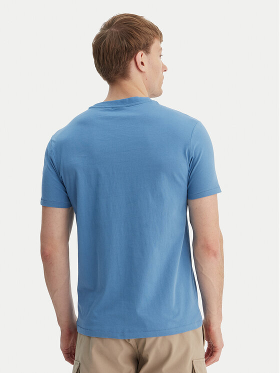 Napapijri Napapijri Camiseta S-Mahsa NP0A4FZB Azul Regular Fit
