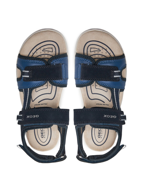 Geox Sandales Geox J Sandal Alben Boy J35AVA 01520 CF44M D Tumši zils