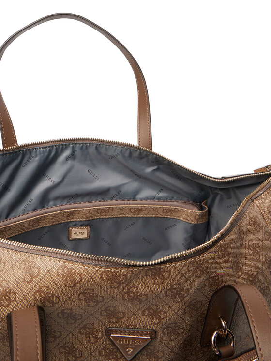 Guess Дорожня сумка Guess Latona Travel TWHB92 11017 Коричневий