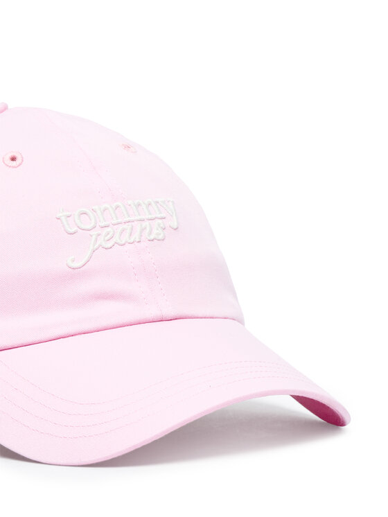 Tommy Jeans Шапка с козирка Tommy Jeans AW0AW18358 Светлорозов