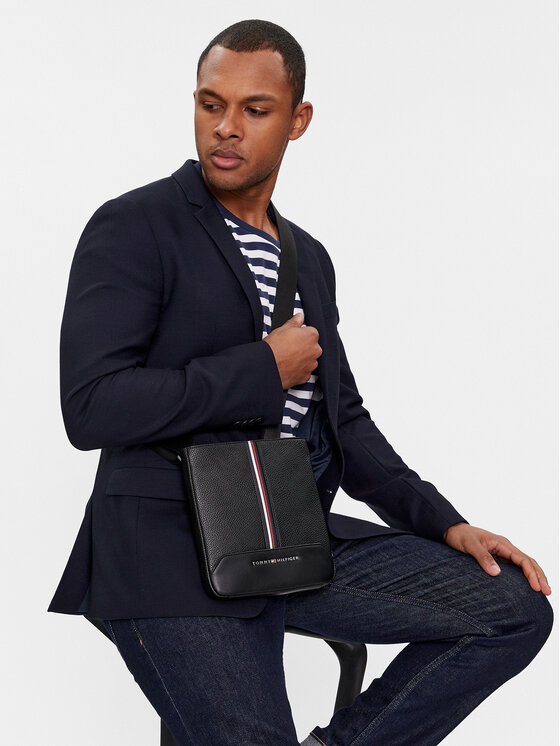 Tommy Hilfiger Bandolera Tommy Hilfiger Th Central Mini Crossover AM0AM11833 Negro