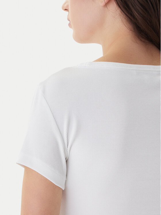 Tommy Jeans Tommy Jeans Camiseta Essential DW0DW17385 Blanco Slim Fit