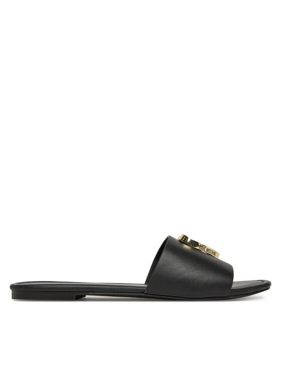 LOVE MOSCHINO Şlapi LOVE MOSCHINO JA28161G0MIA0000 Negru