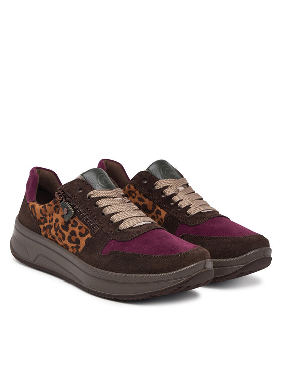 Ara Sneakersy Ara Sapporo 12-27540-25 Bordowy