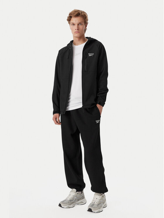 Reebok Reebok Giacca di transizione RCC00095 Nero Regular Fit