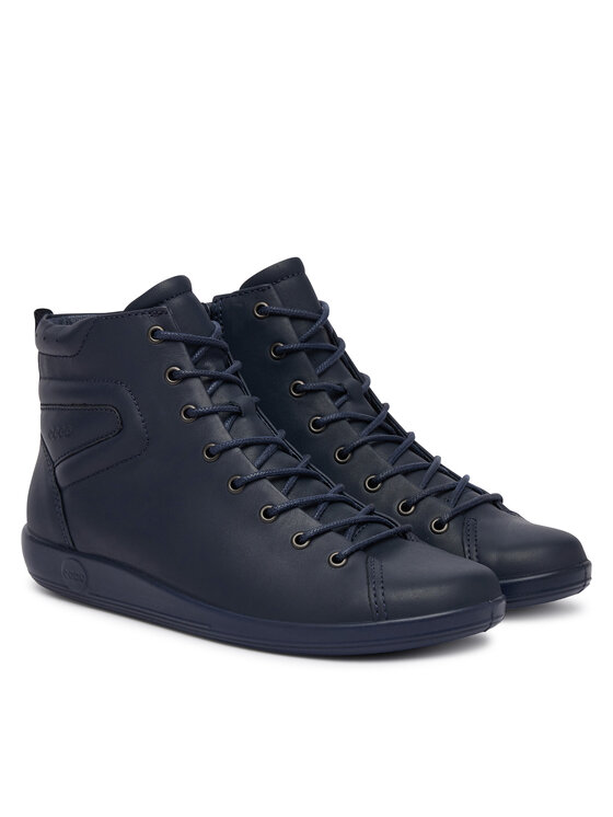 ECCO Sneakersy ECCO Soft 2.0 20751301038 Granatowy