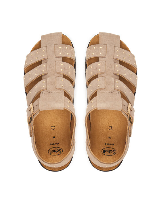 Scholl Босоніжки Scholl Beatriz Fisherman F00758 Бежевий