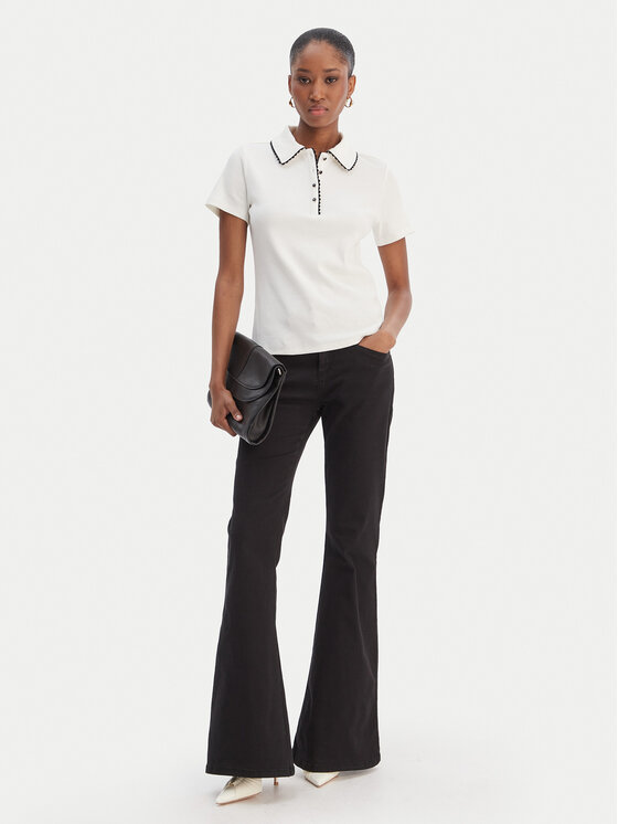 Morgan Morgan Polo 261-DLOLI Blanco Slim Fit