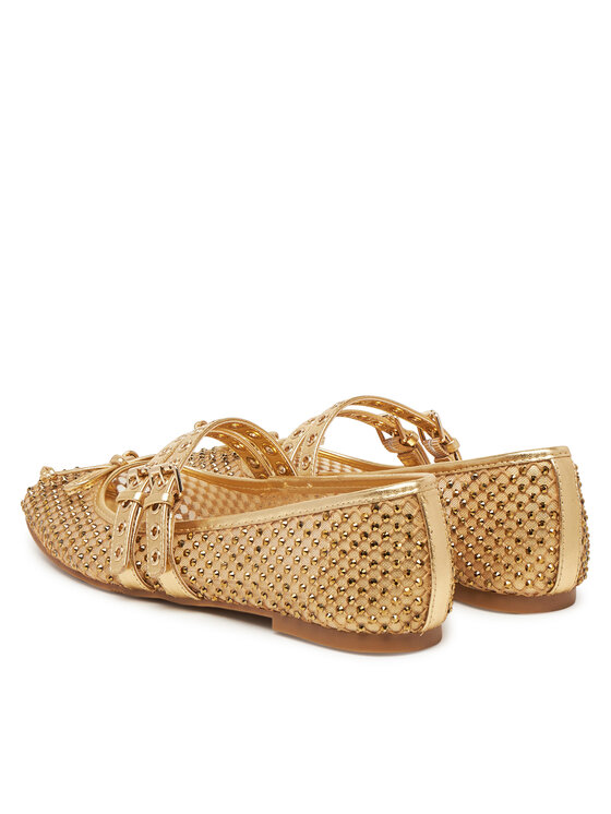 Guess Балетки Guess FLJKNN FAB02 Золотий