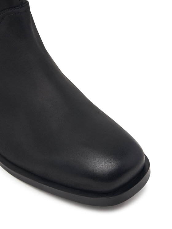 Tommy Hilfiger Μποτάκια Tommy Hilfiger Hilfiger Dressy Lth Biker Boot FM0FM06077 Μαύρο