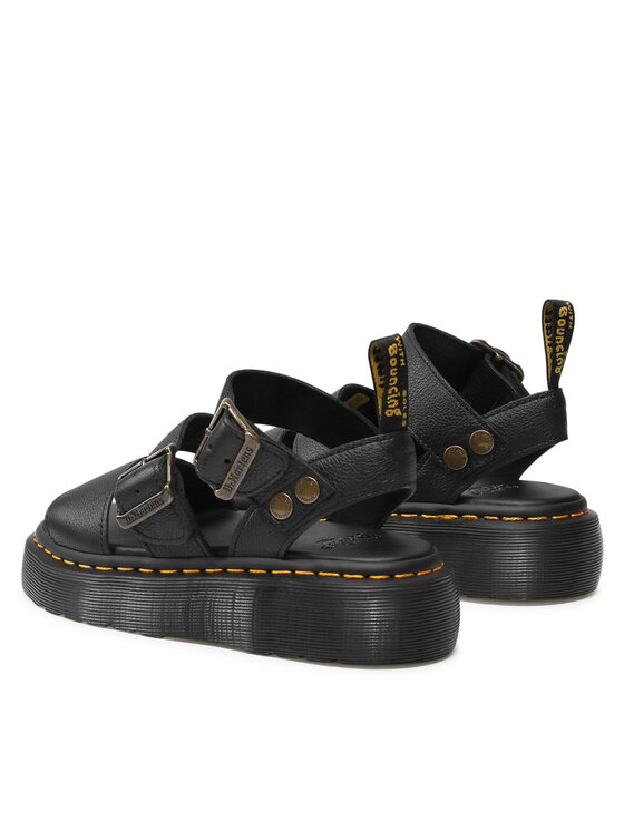 Dr. Martens Босоніжки Dr. Martens Gryphon Quad 25720001 Чорний