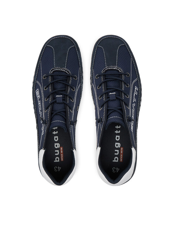 Bugatti Półbuty Bugatti 325-AFF03-5000-4100 Granatowy