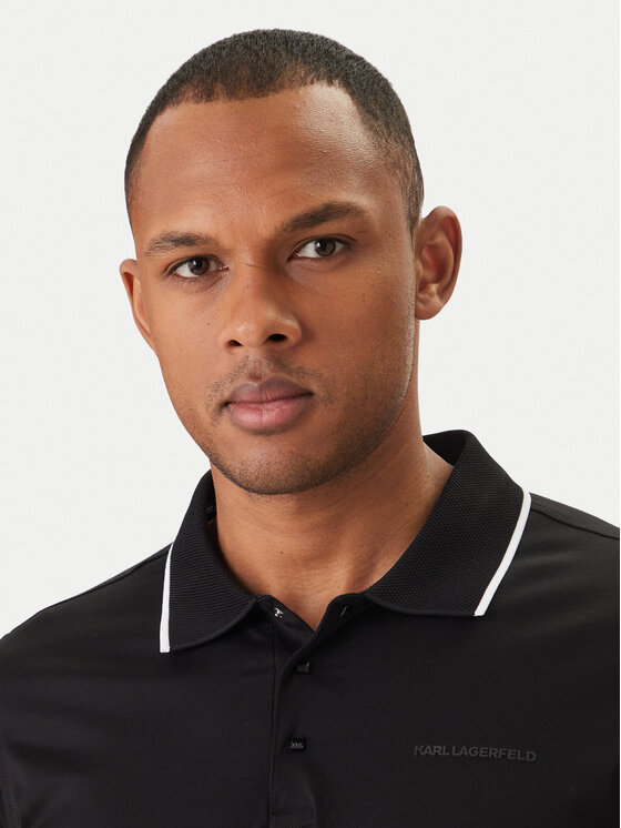 KARL LAGERFELD KARL LAGERFELD Polo 745080 562200 Negro Regular Fit