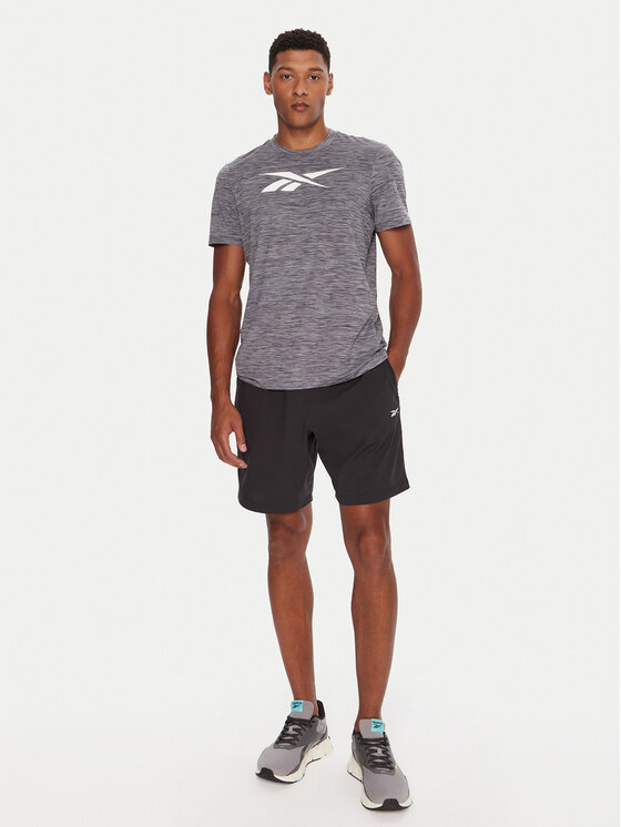 Reebok Reebok Футболка Vector Standard RK25179CCM Сірий Regular Fit