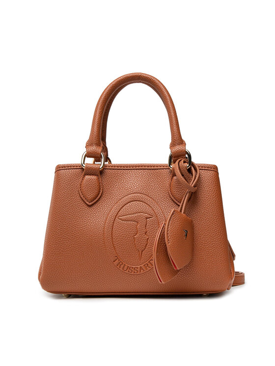 Trussardi Soma Trussardi Pre Iris Tote Sm Stampa Cervo 75B01098 Brūns