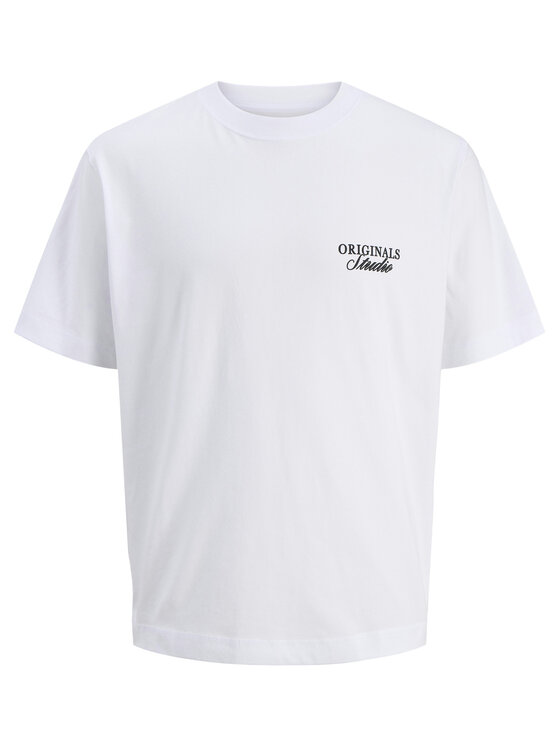 Jack & Jones Jack & Jones Camiseta Norrebro Typo 12282898 Blanco Regular Fit