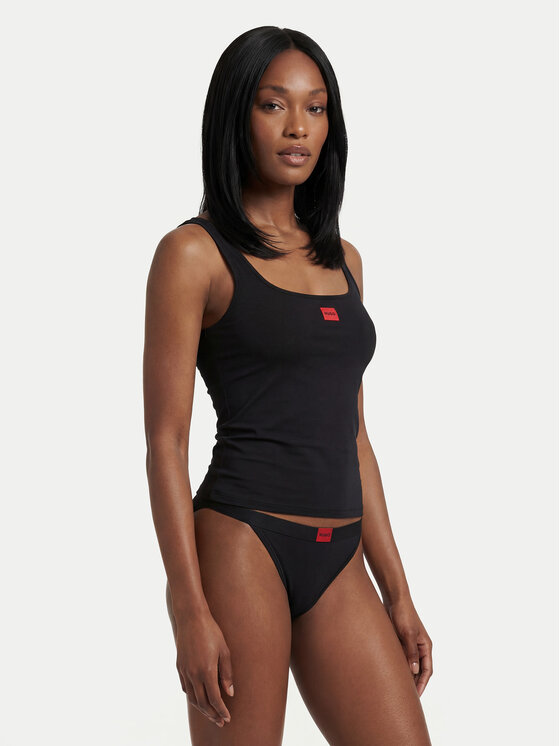 HUGO HUGO Top 50557181 Negro Regular Fit