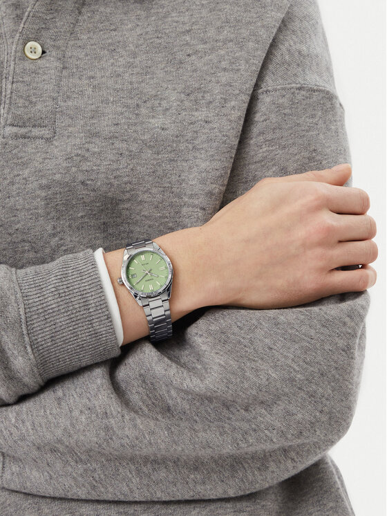 Casio Zegarek Casio UTP-1302PD-3A2VEF Srebrny