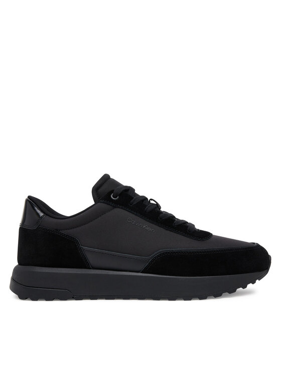 Calvin Klein Sneakers Calvin Klein Low Top Lace Up Repreve Mix HM0HM01714 Nero
