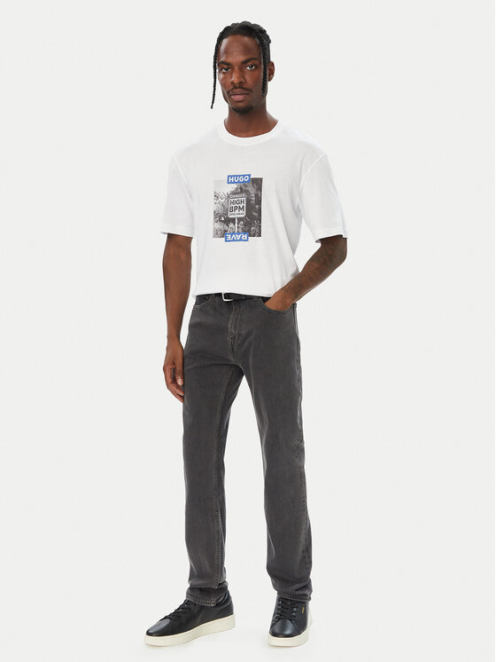 HUGO HUGO Camiseta 50570041 Blanco Regular Fit