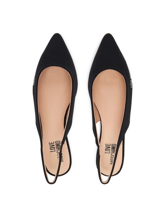LOVE MOSCHINO Балетки LOVE MOSCHINO JA11021G1OIM0000 Чорний